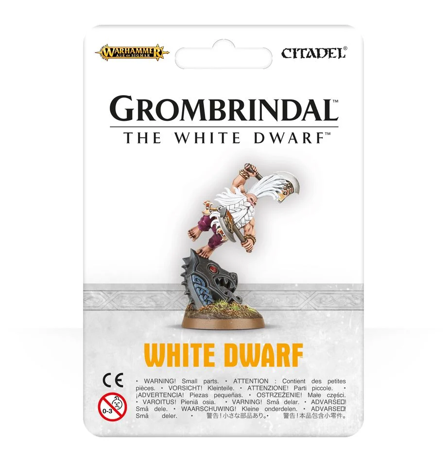 Grombrindal the White Dwarf Blister Warhammer AOS Age of Sigmar NIB
