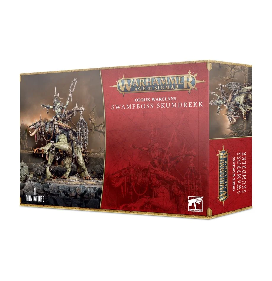 Болотный босс Скумдрекк Оррук Warclans Warhammer AOS Age of Sigmar NIB