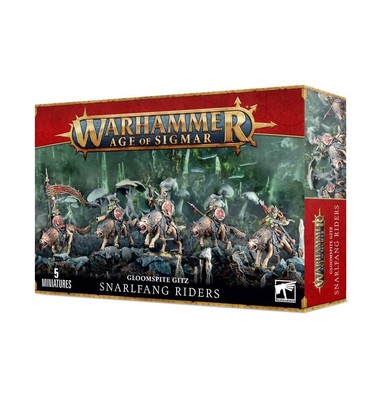 Warhammer Age of Sigmar Gloomspite Гитц: Всадники на клыках, GWS 89-76