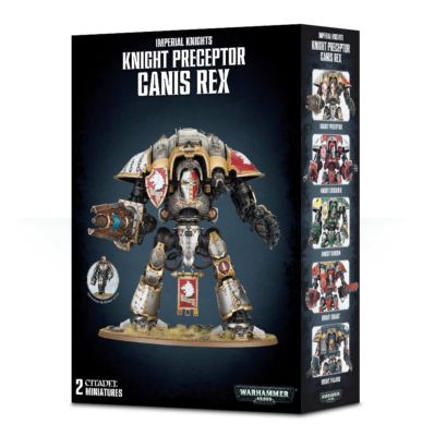 Knight Questoris / Preceptor Canis Rex Imperial Knights Warhammer 40K