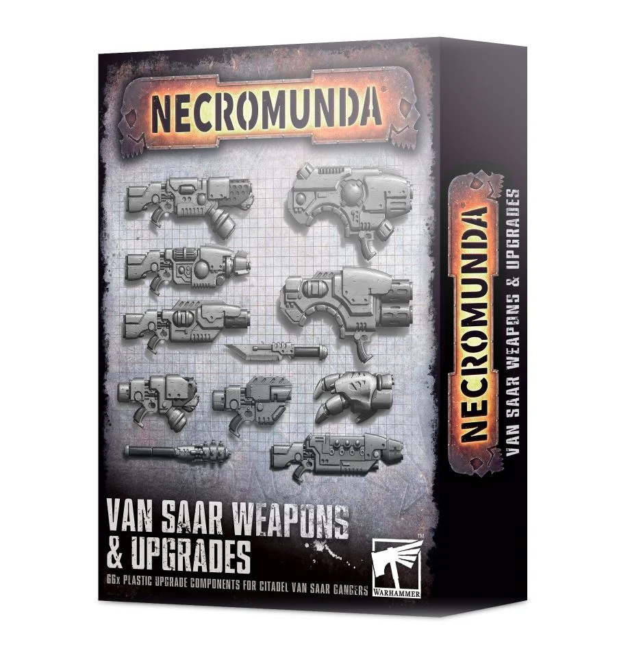 Оружие и улучшения Van Saar Gang Necromunda Warhammer 40K NIB