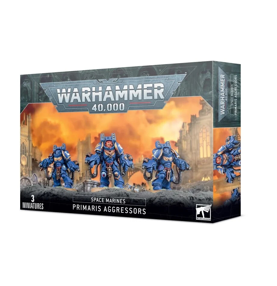 Космические десантники Primaris Aggressors - Warhammer 40k - Совершенно новый! 48-69