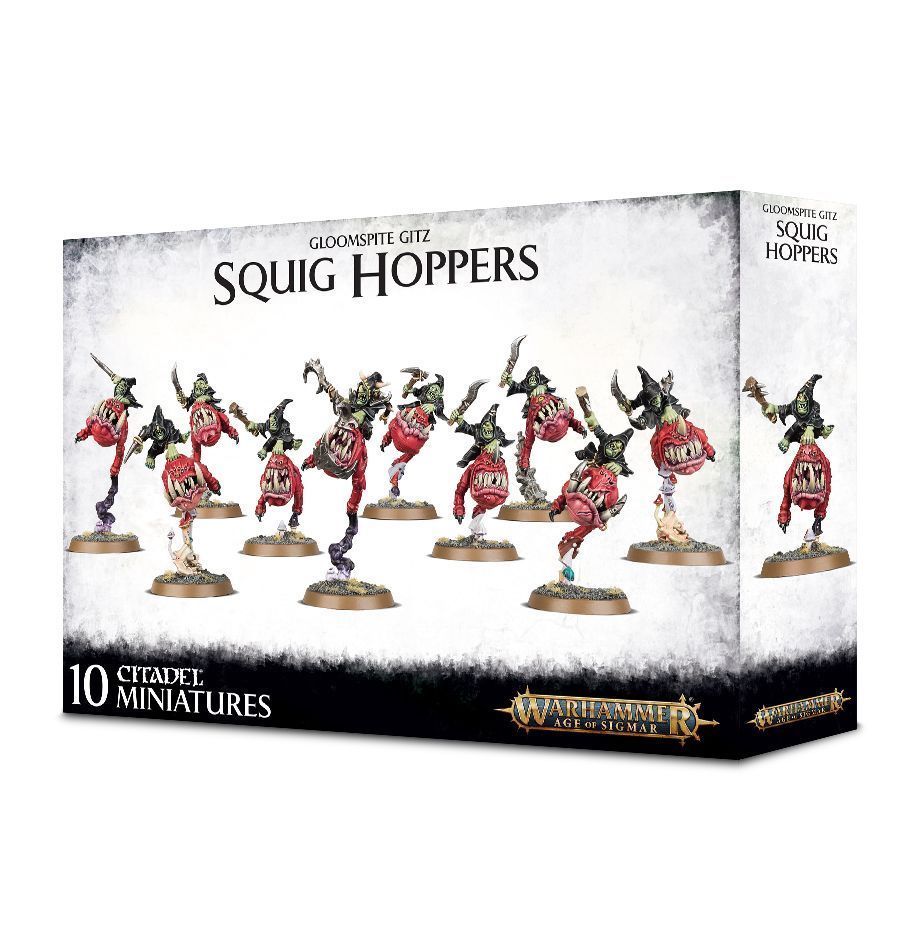 Gloomspite Gitz Squig Hoppers — Warhammer Age of Sigmar — новинка! 89-44