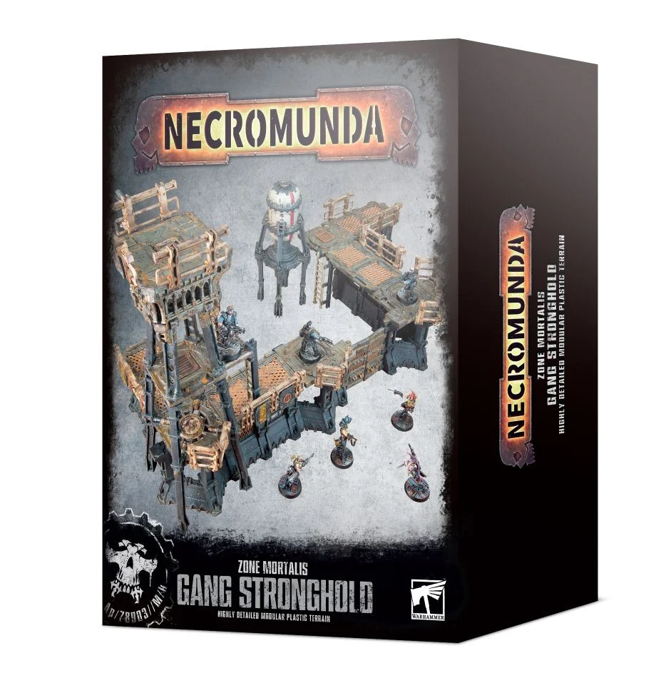 Gang Stronghold Zone Mortalis Necromunda Terrain Warhammer 40K NIB