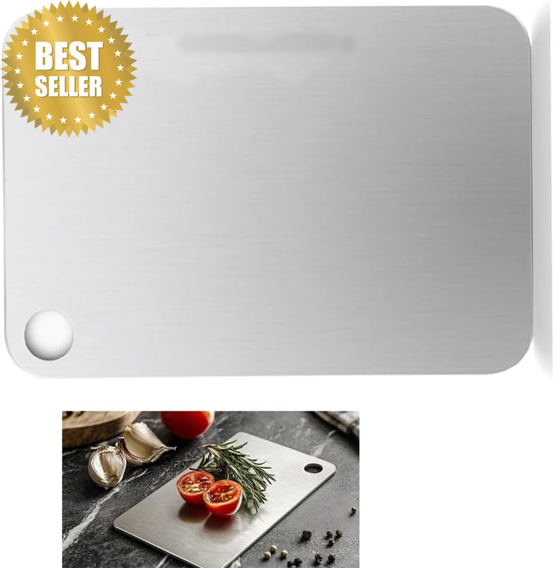 Stainless Steel Chopping Board,Steel Chopping Board,Double Sided Cutting Board,