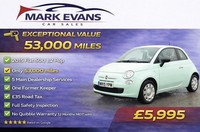 2015 Fiat 500 1.2 Pop 3dr [Start Stop] HATCHBACK Petrol Manual