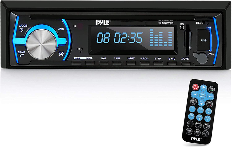 Radio 12v Single Din Style Boat In Dash Receiver