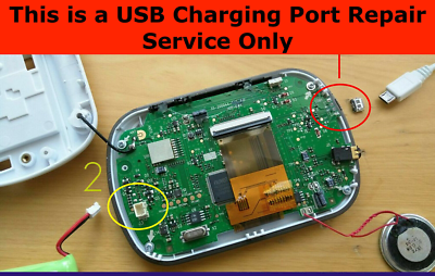 Motorola MBP36s Baby Monitor Parent Unit USB Charging Port Repair
