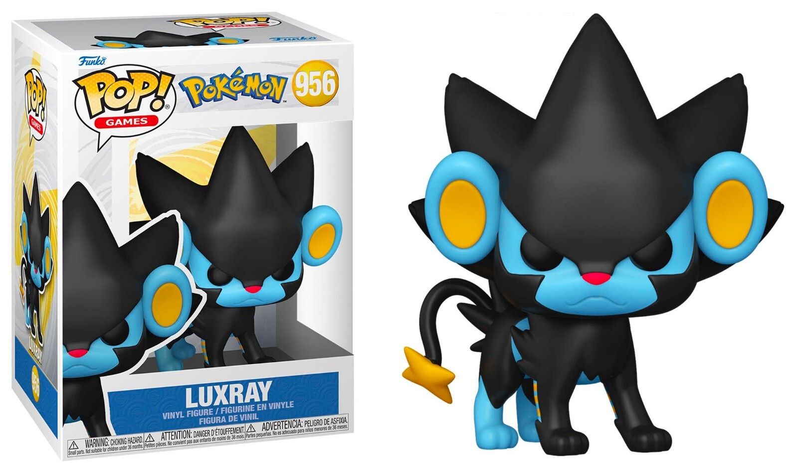 funko popフィギュア　ポケモン Amazon.com: Funko Pop! Games: Pokemon - Luxray - Collectable