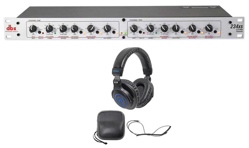 DBX 234XS Rack Mount Stereo 2/3/4-Way Crossover Sound
