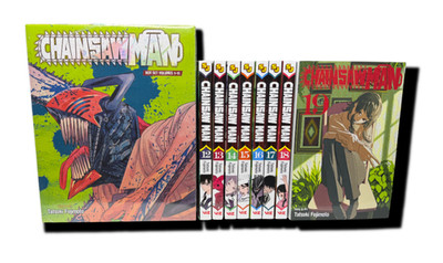 Chainsaw Man Volumes 1-19 (Includes Box Set) Complete Manga Set New English Viz!
