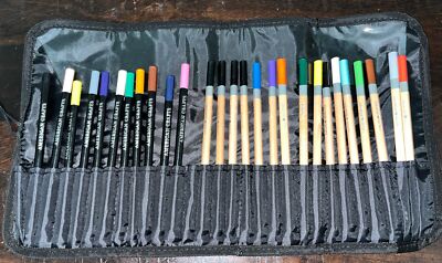 Lot of 27 Color Sketching Pencils Daler Rowney Simply (16) American Crafts (11)