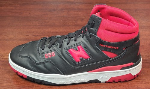 New Balance 650 Black Red Men's Size 12 D Mid Top Basketball
