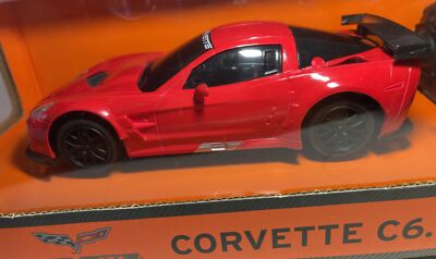 Braha Red Corvette C6.R Full Function Radio Control 1:24 Scale
