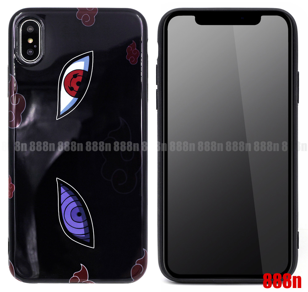 Details About Rinnegan Sharingan Naruto Shippuuden Akatsuki Sasuke Phone Case For Apple Iphone