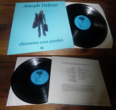 Joseph Dejean – Chansons Sans Paroles Joseph Dejean - Chansons sans paroles - Vintage Vinyl Record