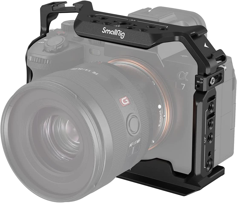 (Upgraded Version) Full Camera Cage for Sony Alpha 7R V/Alpha 7 IV/Alpha 7S III