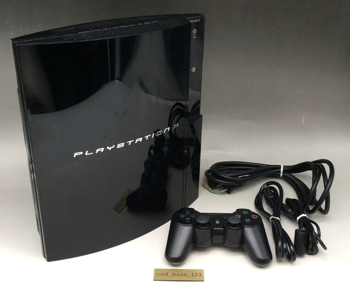 PlayStation3 - PS3 & ソフト SONY PlayStation3 PS3 Japanese console 20GB CECHB00 Black