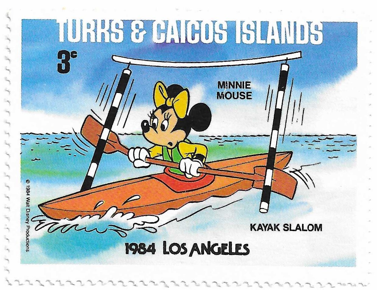 Disney Postage Stamps【切手book】 STAMP TURKS & CAICOS ISLANDS SCOTT 624 