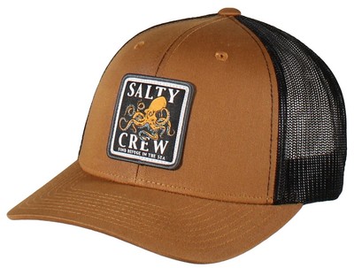 Ретро-шляпа дальнобойщика Salty Crew Ink Slinger - Верблюжья - Новинка