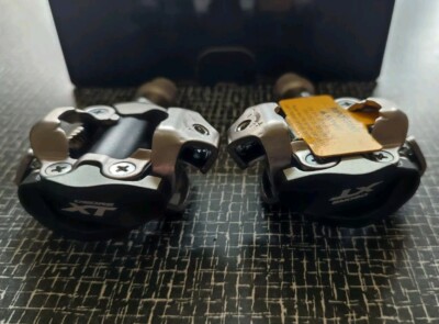 Shimano DEORE XT SPD Pedals & Cleats NEW PDM 8000 2 Bolt Mountain Bike GRAVEL