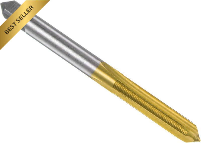 Metric Machine Tap M6 X 0.5Mm H2 Titanium Coated (Ti-Coated) High Speed Steel 3