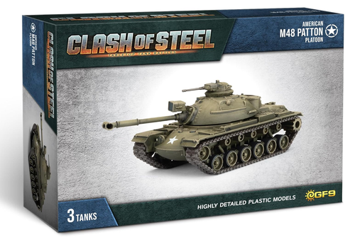 Столкновение стали: взвод американских средних танков M48 Patton