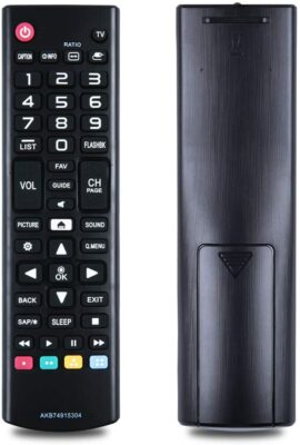 Universal AKB74915304 Remote Control Replacement for All LG LCD LED TVs