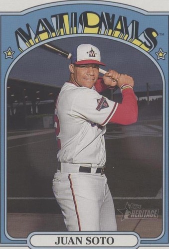 2021 Topps Heritage - Juan Soto #OB-JS