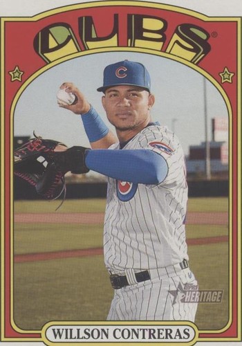 2021 Topps Heritage - Willson Contreras #OB-WC