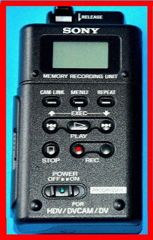 Sony memory recording unit (HVRMRC1) with cradle (HVRACR1)Sony HVRZ5
