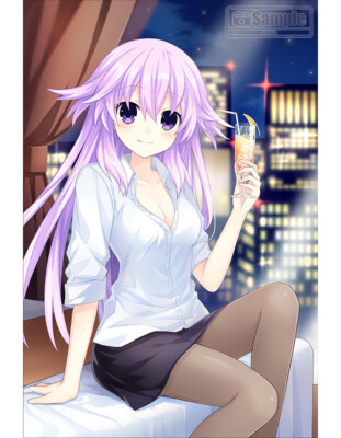 Neptunia Game Maker R:Evolution Adult Neptune B2 Tapestry Wall Scroll ebten