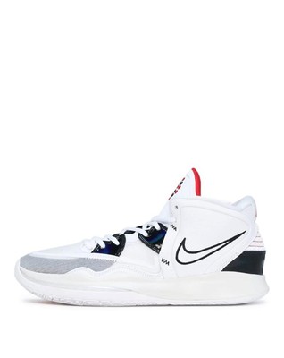 

Мужские кроссовки Nike Kyrie 8 White/Black/University Red/Photon Dust (CZ0204 101)