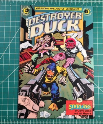 Destroyer Duck #3 (1983) Classic Jack Kirby Eclipse Comic Book VF/NM