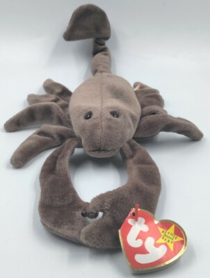 TY Beanie Baby Stinger the Scorpion 8'' Retired w/Tags