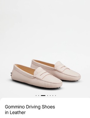 Tod s Gommino Driving Shoes Women s Size 38 New Without Box