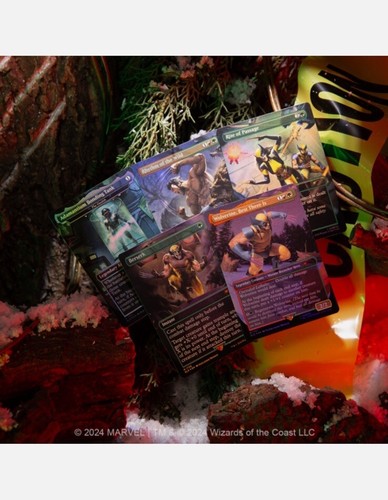 MTG マーベル　SL Secret Lair Wolverine foil MTG SECRET LAIR X MARVEL'S WOLVERINE- Foil Edition SEALED