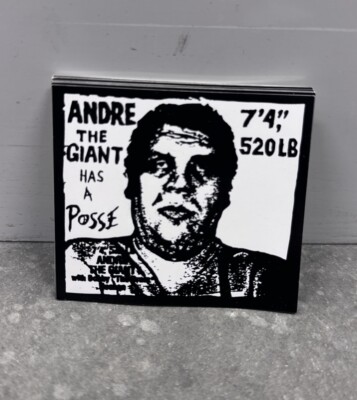 10 Shepard Fairey Obey Giant Andre The Giant Has A Posse sticker official
