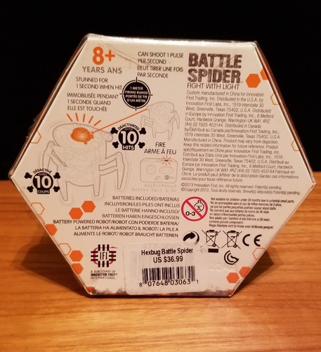 Hexbug Battle Spider 477-3063 New in Box