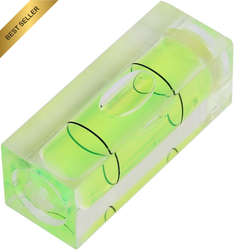 5Pcs Square Spirit Level, 15 * 15 * 40MM Fast and Accurate Measure Mini Bubble L