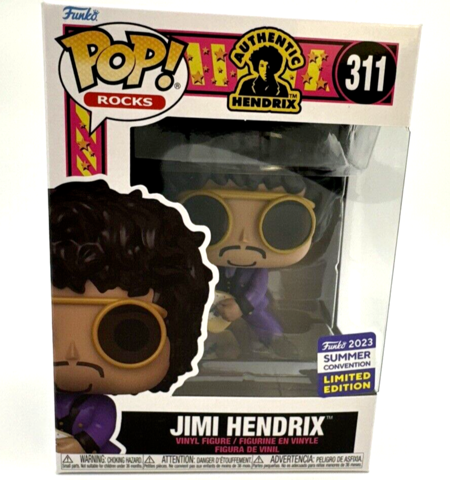 Jimi Hendrix Funko Pop! Rocks 311 Limited Edition San Diego