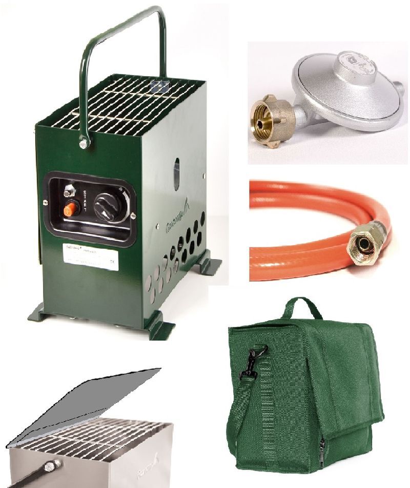 Heatbox 2000 Heizstrahler 2,2 kW (30mbar) Rundumpaket