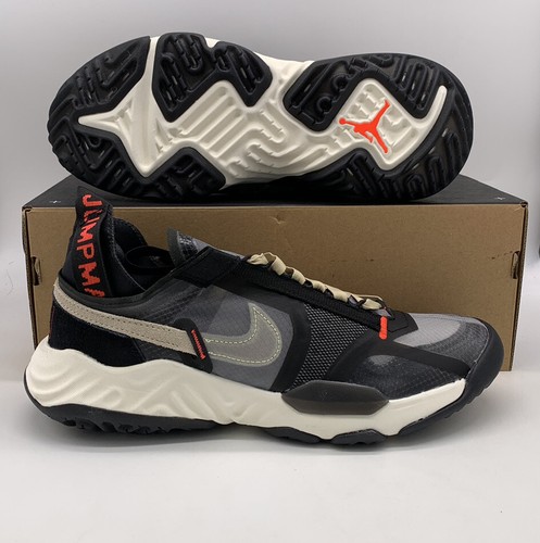 

Кроссовки Nike Jordan Delta Breathe Black Sail Infrared 23 DN4237-021 Мужские размеры, Черный, Jordan Delta