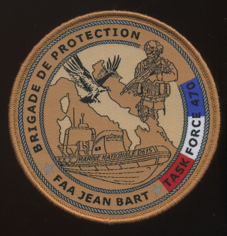 Fusilier Marin / D 615 Brigade De Protection Faa Jean Bart Task Force 470