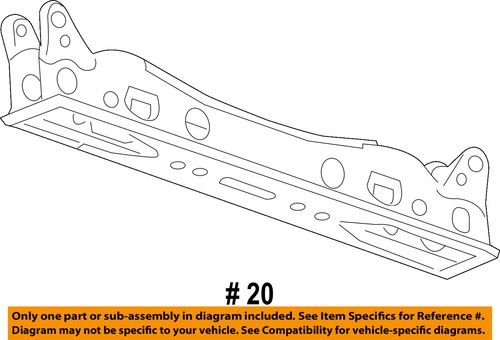 GM OEM Front Suspension-Support 84149360