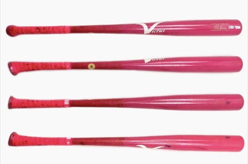 Mookie Betts Game Used Mother's Day Pink Home Run Bat