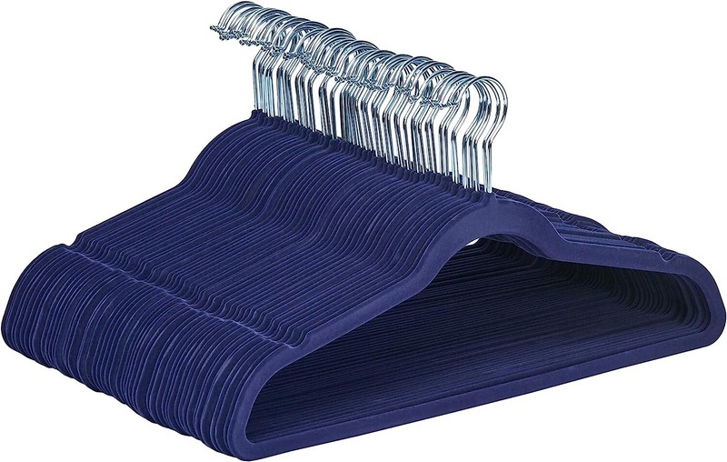 Slim Velvet Non Slip Suit Clothes Hangers Closet