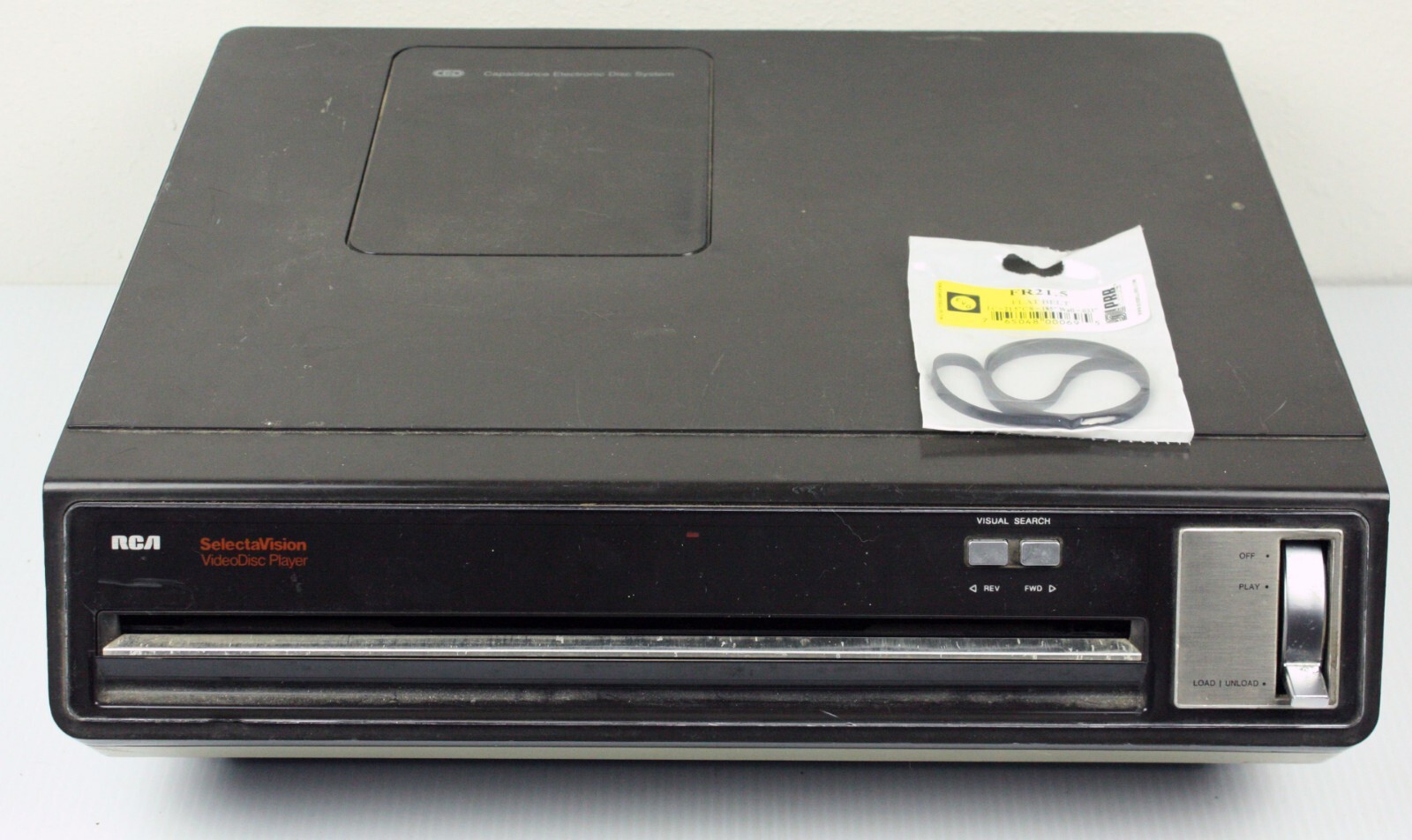 RCA Selectavision Videodisc CED Player Model SGT-075 - WORKS