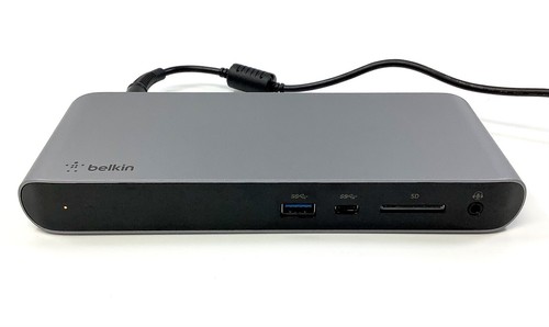 belkin Thunderbolt 3 Dock 未使用 Amazon.com: Belkin Thunderbolt 4 Dock Pro Wired Black