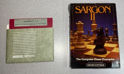 Atari 400 / 800 / 1200 Computer Sargon II - The Computer Chess Champion Game